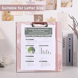 SKYDUE Clipboard Binder with Refill