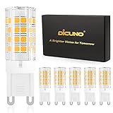 DiCUNO G9 LED Light Bulb 4W 40W Halogen Replacement