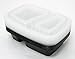 10 Pack Compartment Lunch Box Bento Boxes with Lids - Multi Purpose Storage Containers for Baby Food, Kitchen, Pet, Dog, Crafts, Pantry, Office, Garage, Picnics, Travel by Perfect Life Ideas