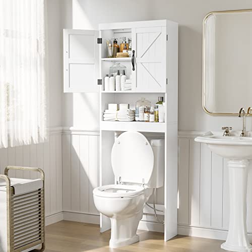 SRIWATANA Over The Toilet Storage Bathroom Spacesaver with