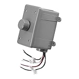 OSD Audio 100W Outdoor Volume Control - Weather Resistant, Rotary Knob Grey - OVC100
