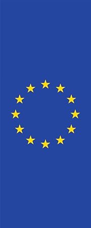 flaggenmeer® Flagge Europa 160 g/m² ca. 400 x 150 cm