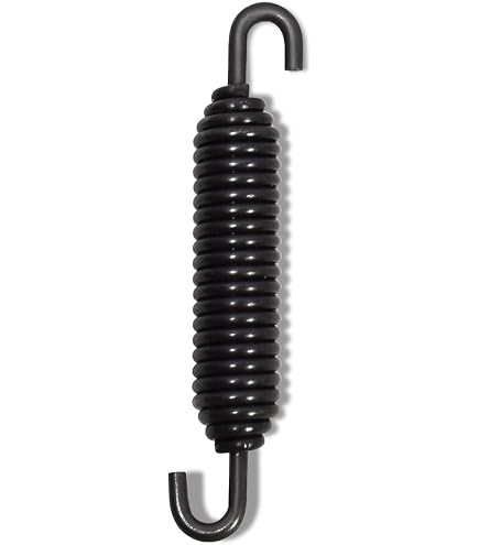 Universal Motorcycle Kickstand Spring For Harley Dyna, Sportster, Touring - Black & Chrome