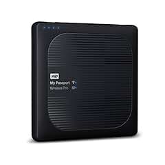 WD 1 To My Passport sans fil Pro disque dur externe portable, black 2TB