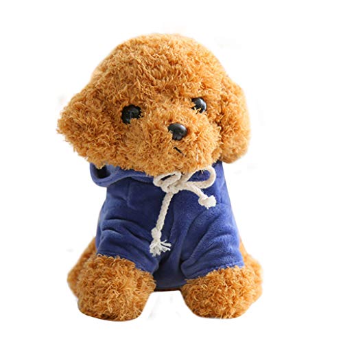 Realistic Teddy Dog LuckyPlush Dog Doll Cute Simulation Puppy Dog Doll
