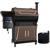 Z GRILLS 2026 Electric Pellet Smoker &amp; Grill, 700 sq. in Cooking Space, PID 3.0 Precision Control, Dual Meat Probes, 28-Hour Hopper, Dual-Wall Insulated Base, 8-in-1 BBQ with Cover