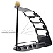Remote Control Organizer, Space Saving Metal TV Remote Control Storage Organizer/Caddy/Rack/Organizer, Black Remote Control Tidy Remote Holder and TV Remote Organizer