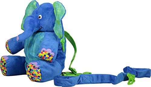 Eric Carle The Very Hungry Caterpillar Backpack Harness, Elephant, Polyester, Elephant Backpack, Children’s Backpack, Blue