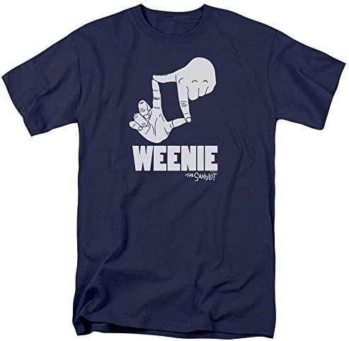 Sandlot L7 Weenie Mens Short Sleeve Shirt Navy 2X