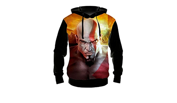 kratos moletom com capuz