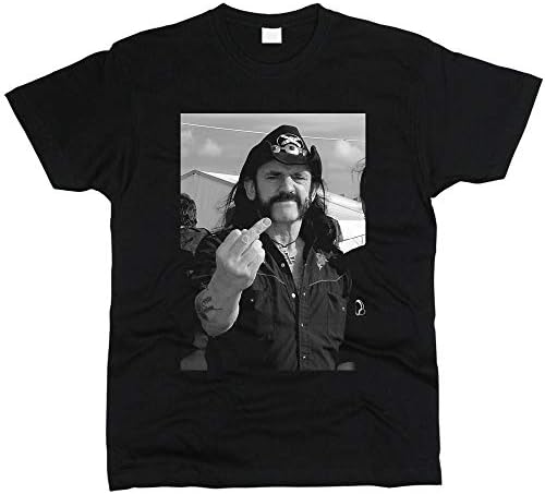 Lemmy Kilmister Motorhead T-Shirt Men Regular Fit Cotton