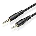 TNP 2.5mm to 3.5mm Adapter Cable (3FT) - Bi-Directional Male to Male 2.5 to 3.5 Subminiature Stereo Audio Jack Extension Converter Cable Gold Plated Headset Headphone AUX Connector Wire Cord Plug