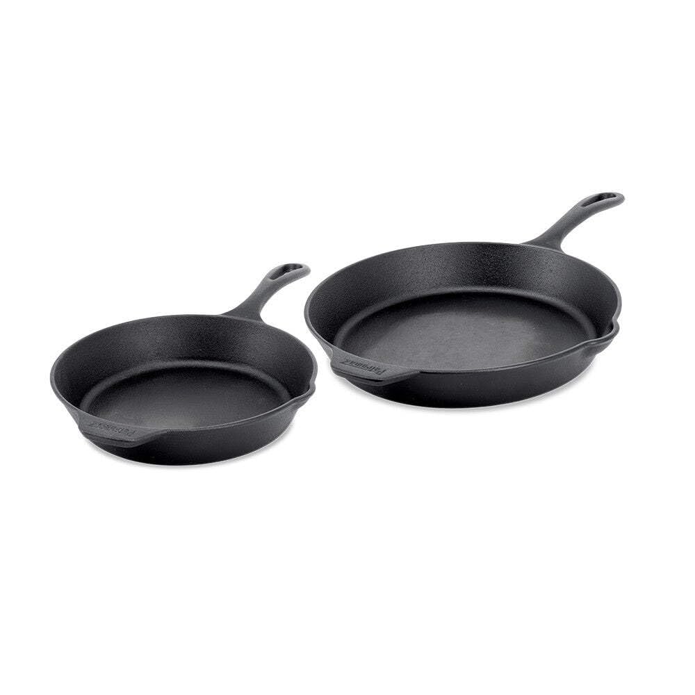 Petromax Feuerpfanne - Essential Line - Pfanne aus Gusseisen für Induktion, Gas, Backofen, Grill oder Lagerfeuer. Frei von Teflon, PFAS. (30 cm) 2