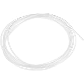 uxcell Nylon Line Hose Tube, 2mm(0.07") ID x 3mm(0.11") OD 3 Meter 9.8ft PA6 Nylon Tube Pneumatic Air Brake Tubing for Fluid Transfer Clear