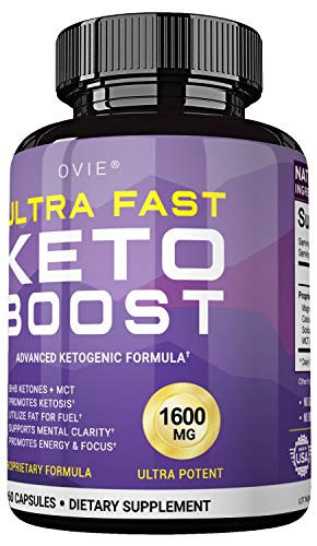 image for OVIE Ultra Fast Pure Keto Boost 1600mg - Advanced Clinically-researche