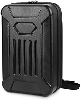 Hard Shell Backpack for DJI Mavic Pro, KIMHY Waterproof Traveling Shoulder Bag, Protective Carrying Case for Drone/ Quadcopter and Accessories, Black