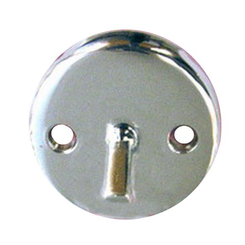 LASCO 03-1403 Bathtub Trip Plate And Lever with Screws, Chrome Plated Finish
