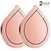 ANARONA Phone Ring Holder, 2PCS Full-Metal 360° Rotation Phone Grip Kickstand Work on Magnetic Car Holder Finger Ring Stand for iPhone 8 7 7 Plus 6S 6 5 5S, Samsung Galaxy and iPads (Rose Gold)