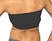 Plus Size Bandeau Tube Bra - Seamless! Many Colors! FITS 1X-2X-3X_Black
