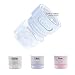 ZOPPEN TSA Approved Travel Bottles 3 Oz x 3, Leak Proof BPA Free Refillable Carry On Containers w/Shampoo Label, Blue/White/Red