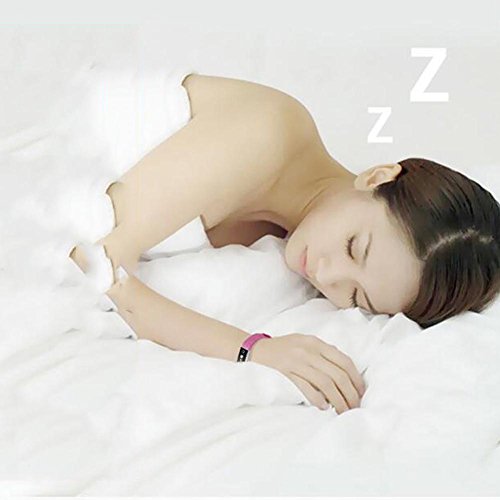 L@YC Activity Tracker Sports Pedometer Bracelet Sleep Monitor Touch Screen Waterproof Smart Reminder, Silver Grey