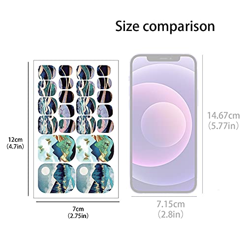 Nail Sticker,Toe Wraps Art Stickers Self Adhesive Tools for Women (J-6)