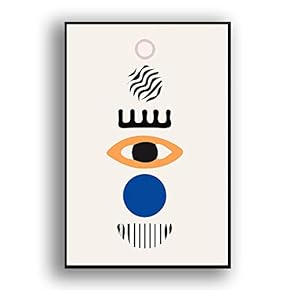 Framed Canvas Wall Art for Living Room,...