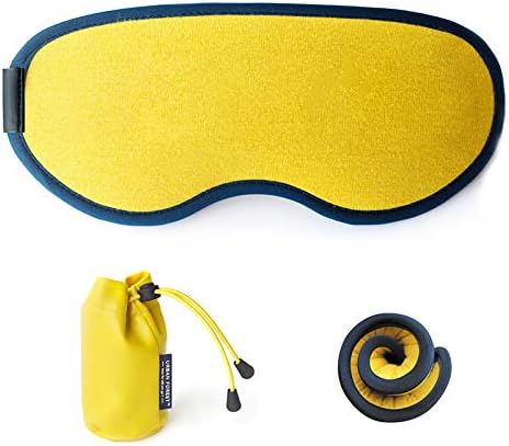 Eye mask Shading Sleep Cute Eye mask Student Male Lady Aircraft Travel Goods Travel Desert Yellow