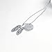 Meiligo® Fashion Doctor Nurse Gift Human Anatomy Necklace Jewelry Just Breathe Letter Anatomical Lung Heart Charm Necklace (Human Chest - Silver)