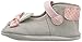 Robeez Girls' Bunny Face Mary Jane, Bunny Face Grey, 12-18 Months M US Infant