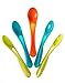 Tommee Tippee First Weaning Spoons for Transition - Baby's First Soft Foods, Dishwasher, Microwave, Sterilizer Safe - BPA-Free, 5 Count (Colors Will Vary)