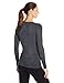 32Degrees Women's Scoop Neck, Heather Black, Medium