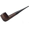 MUXIANG Ebony Tobacco Pipe Straight Stems with 10 Pipe Accessories AC0007