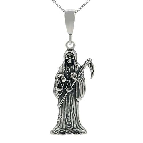 Aktion Grim Reaper Sterling Silver Pendant