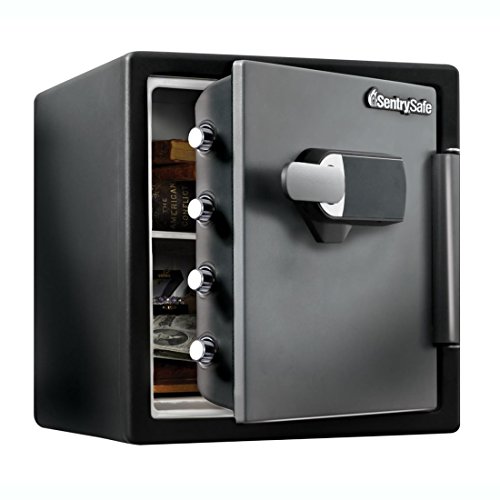 SentrySafe - [SFW123TSC] 1.23 cu. ft. Water and Fire Resistant Safe with Alarm - Thumbnail 2