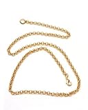 NYfashion101 Trendy Belly Chain Belt w/ Single Link Chain IBT1010-Gold