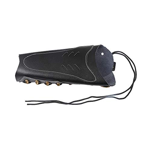 image for Huntingdoor Cow Leather Arm Guards Archery Arm Protector Hunting Shoot