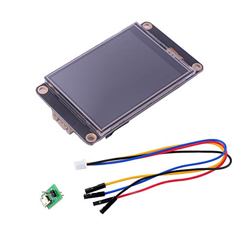 WIshioT 2.4 inch Nextion Enhanced Display Generic UART HMI Smart Touch Screen Resistive LCD Module NX3224K024 320×240 for Arduino Raspberry Pi