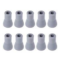 SYlive 10 Pcs Dental Saliva Ejector Weak Suction Rubber Snap Tip Adapter Replacement