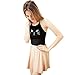 Halter Crop Top Women Black Sexy Cat Backless Strapless T Shirt for Juniors Teens