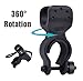 Damomon 360 Degree Rotation Bike Flashlight Mount Holder - 4PCS