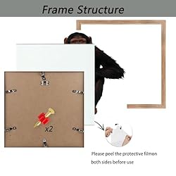 RUN HELIX 8x8 Picture Frame for 8by8 Square Poster