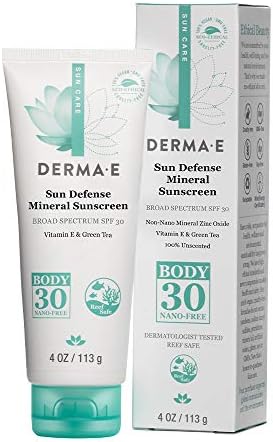 derma e oil free sunscreen