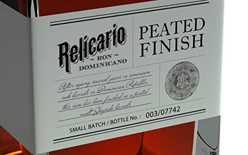 Relicario Ron Dominicano PEATED FINISH Rum (1 x 0.7 l) – Bild 6