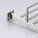 KES Bathroom 24 Inch Towel Racks with Shelf Wall Mount Hotel style,Brushed SUS 304 Stainless Steel, A2510-2