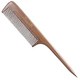 Breezelike Wooden Hair Comb with Premium Gift Box - Anti Static Natural Hair Detangler Comb - Handmade Fine Tooth Teasing Tail Comb