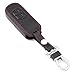 9 moon® Leather Car Remote Key Holder Case Cover for Mazda 2 3 6 CX-5 CX-7 Black with Red Thread 2 Button