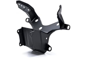 Krator Black Upper Stay Cowl Bracket Cowling Brace Compatible with Yamaha YZF R6 2008-2014