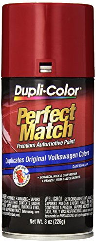 Dupli-Color BVW2037 Tornado Red Volkswagen Perfect Match Automotive Paint - 8 oz. Aerosol