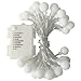4M 40 LED Ball Styled String Lights Battery Operated for Christmas, Partys, Wedding, New Year Decorations, etc. (Warm White)